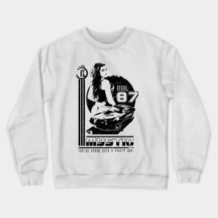 MYSTIC (BLACK) Crewneck Sweatshirt